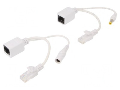 Set Cabluri Pasive PoE Alimentare Ethernet foto