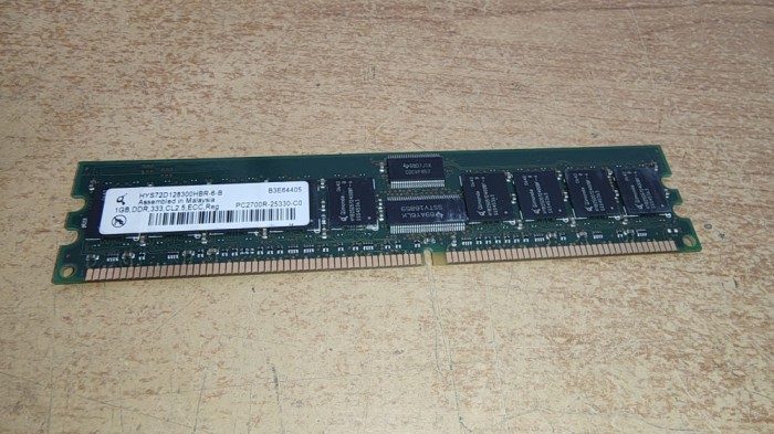 Ram PC Quimonda 1GB DDR1 333MHz HYS72D128300HBR-6-B pt Server