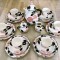 Set - ceai / cafea / desert - Villeroy and Boch - Wild Rose - 6 persoane