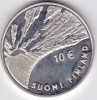 Monedă Finlanda 10 Euro 2006 J. V. Snellman, argint 925, comemorativă, Europa