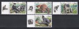 Angola 2018 - Primate, Serie cu Tapsuri pe St&acirc;nga, MNH