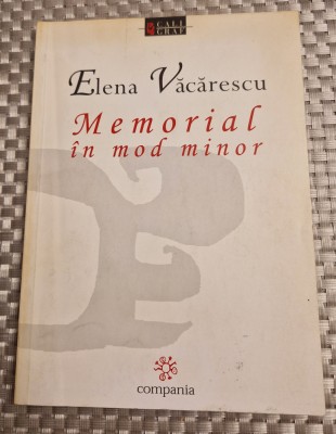 Memorial in mod minor Elena Vacarescu foto