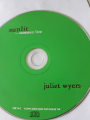 JULIET WYERS - SUNLIT - SUMMER LIVE - CD foto