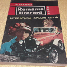 Almanah Romania literara 1988