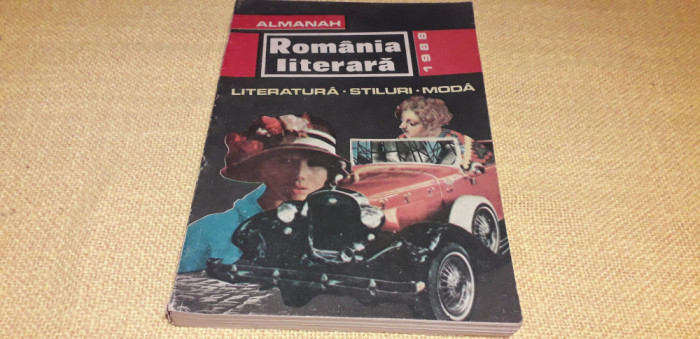 Almanah Romania literara 1988
