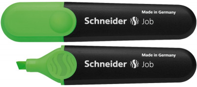 Textmarker Schneider Job, Varf Tesit 1+5mm - Verde foto