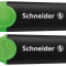 Textmarker Schneider Job, Varf Tesit 1+5mm - Verde