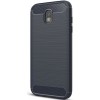 Husa Pentru SAMSUNG Galaxy J5 2017 - Luxury Carbon TSS, Bleumarin