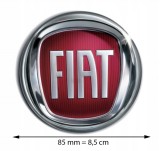 NEW ORIGINAL BADGE EMBLEM LOGO BADGE 85MM FIAT PANDA PUNTO EVO
