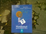 MATEMATICA PENTRU CLASA A-VII-A-MARIUS PERIANU PARTEA I + II (2 volume)