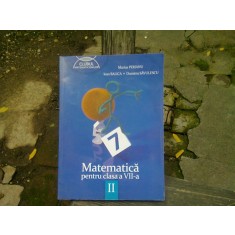 MATEMATICA PENTRU CLASA A-VII-A-MARIUS PERIANU PARTEA I + II (2 volume)