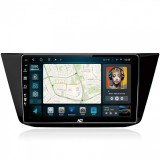 Navigatie Volkswagen Tiguan (2016+) 4GB RAM Android 13 Octacore Slot Sim 4G DSP GPS Wi-FI Carplay Android Auto USB Bluetooth Waze Touchscreen 10.1 Inc