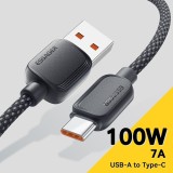 Cablu 3M USB-A la USB-C 100W - SuperDart SuperVOOC FLASH Dash Warp Charge VOOC FCP PD SCP QC - iPhone 16 Honor Huawei Lenovo OnePlus Oppo Realme Vivo