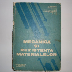 Mecanica Si Rezistenta Materialelor - Colectiv ,552047