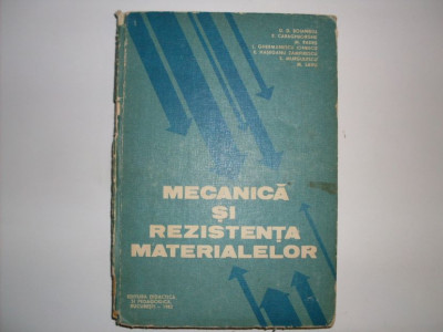 Mecanica Si Rezistenta Materialelor - Colectiv ,552047 foto