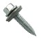 Set 100 Surub cu cap autofiletant si garnitura pt. tabla subtire, Bimetal, SW8, ETA 6 x 38 mm