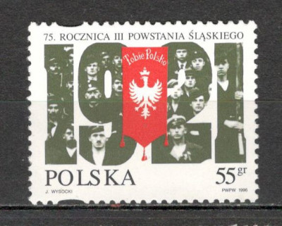 Polonia.1996 75 ani rascoala din Silezia MP.311 foto