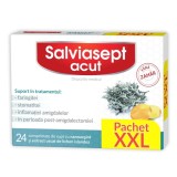 Salviasept Acut fara zahar, 24 comprimate, Zdrovit