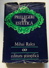 Prelegeri de Estetica - Mihai Ralea, editura Stiintifica foto