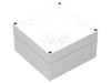 Carcasă Universală GAINTA G399 ABS Gri &Icirc;nchis IP65 160x160x90mm Orificii Prindere Perete/Panou