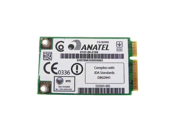 82.Modul/Placa retea wifi wireless wifi laptop 0151-06-2198