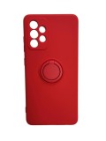 Husa Telefon Silicon Samsung A52 5G a525 Samsung A52s 5G a528 Liquid Red Ring