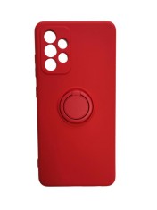Husa Telefon Silicon Samsung A52 5G a525 Samsung A52s 5G a528 Liquid Red Ring
