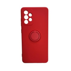 Husa Telefon Silicon Samsung A52 5G a525 Samsung A52s 5G a528 Liquid Red Ring
