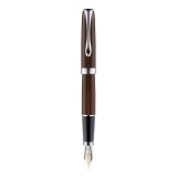 Stilou DIPLOMAT Excellence A2, cu penita M, aurita 14kt. - Marrakesh Chrome