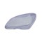 Dispersor far, geam MERCEDES Clasa C (W204), 03.2007-03.2011, Taiwan, fata, partea stanga, din plastic;