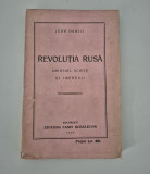 Carte veche 1928 Leon Donici Revolutia rusa