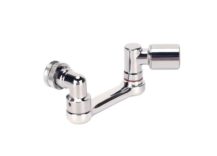Extensie robinet Baie, cu accesorii necesare, Crom