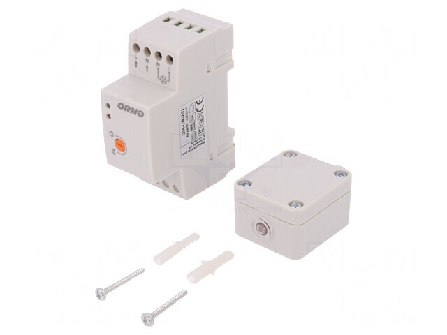&Icirc;ntrerupător crepuscular șină DIN 230V 20A