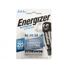 AAA L92 Energizer Ultimate Lithium 1250mAh 1.5V-Conținutul pachetului 1x Blister