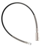 Furtun de &icirc;naltă presiune - CO2 pentru sistem de dozare - filet exterior de 2 m și piuliță moletată cu str&acirc;ngere manuală