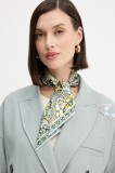 Tory Burch eșarfă de mătase Dream Paisley Silk cu model, 177165.960