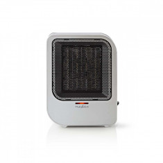 Radiator ceramic cu ventilator 750W - 1500W gri, NEDIS foto