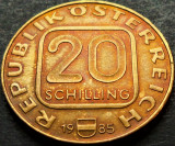 Cumpara ieftin Moneda COMEMORATIVA 20 SCHILLING - AUSTRIA/ LINZ, anul 1985 *cod 4985 A, Europa