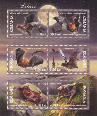 ROMANIA 2006 LP 1732 a LILIECI BLOC MNH foto