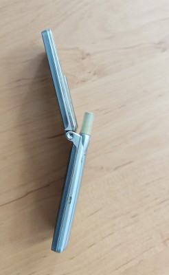 LG G7020 Telefon Vintage de Colectie cu Clapa Fabricatie 2002 Infrarosu Irda foto