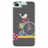 Husa silicon pentru Apple Iphone 4 / 4S, Bird