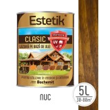 Lazura lemn ESTETIK CLASIC 5L NUC, protectie UV