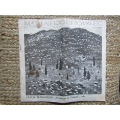 CATALOG DE EXPOZITIE IMAGINI ALE LOCULUI ROMANESC HORIA BERNEA / ILIE BOCA /STEFAN CALTIA...