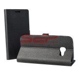 Husa Flip Stand Magnetica Neagra Samsung Galaxy J2 (2016) Premium