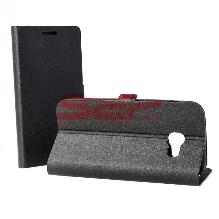 Toc FlipCover Stand Magnet Samsung Galaxy A10e NEGRU