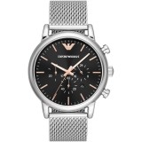 Cumpara ieftin Ceas Barbatesc Emporio Armani Classici AR11429, Quartz, 46mm, Inox, Analog, Cristal Mineral, Rezistent la apa 5ATM