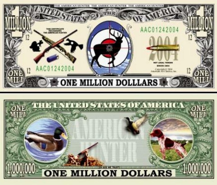 !!! SUA = FANTASY NOTE = VANATOAREA - 2004 - UNC