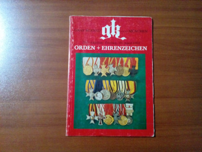 ORDEN + EHRENZEICHEN * 202 Auktion, 30 April 1982 - Munchen, 1982, 79 p. foto