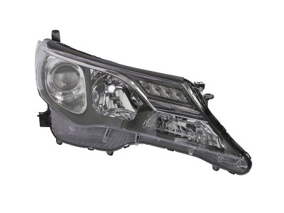 Far Toyota Rav4 (Xa40), 01.2013-02.2016, fata, Dreapta, cu daytime running light; tip bec HB3+HB3+LED; electric; fara motoras, DEPO foto