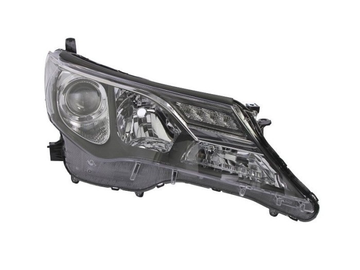 Far Toyota Rav4 (Xa40), 01.2013-02.2016, fata, Dreapta, cu daytime running light; tip bec HB3+HB3+LED; electric; fara motoras, DEPO